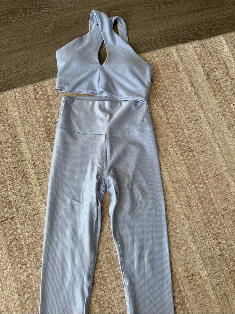Target Light Blue Kids Cross-Back One-Piece Active Bodysuit